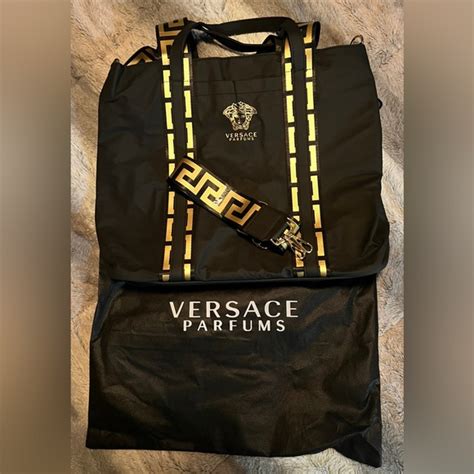 versace parfums bag made in china|free Versace bag with perfume.